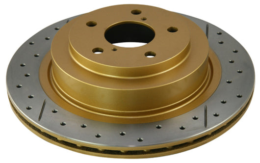 DBA 12+ Subaru/Scion BRZ/FR-S Limited & Premium (US Spec) Rear Drilled & Slotted Street Series Rotor - 2663X-10