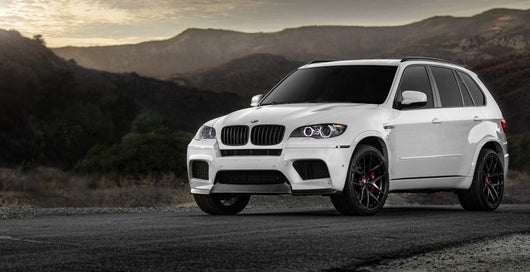 Vorsteiner BMW E70 X5M VRS Aero Front Spoiler Carbon Fiber PP 1x1 Glossy - 9600BMV