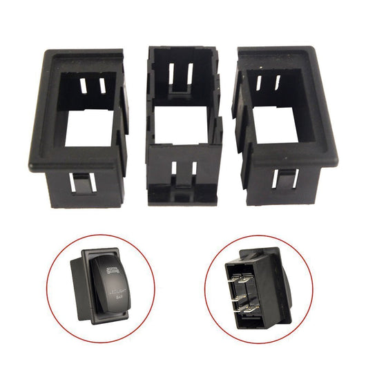 XTM Universal Rocker Switch Holder Panel Housing – 3 Piece Panel