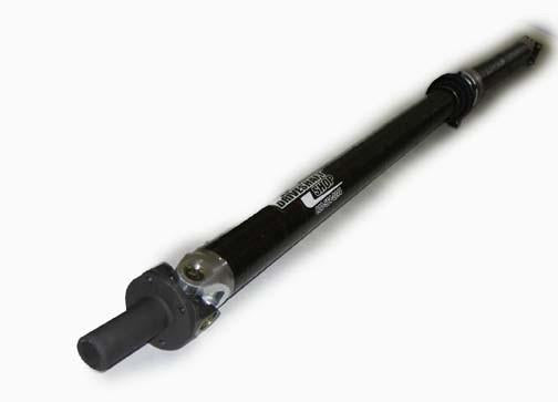 DSS Mitsubishi 2001-2007 Evo VII / VIII / IX 2-Piece Carbon Fiber Rear Driveshaft (Non-AYC) - MISH8-C