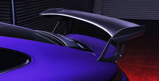 Vorsteiner Porsche 991 GT3-RS V-RS Aero Wing Blade w/ End Caps Carbon Fiber PP 2x2 Satin - POV1170