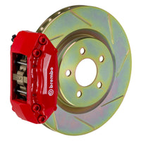 Brembo Brembo 05-10 Jetta (Mk5) Fr GT BBK 4Pis Cast 2pc 330x28 1pc Rotor Slotted Type1-Red (1A5.6008A2)