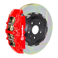 Brembo Brembo 02-18 G500/03-04 G55 Front GT BBK 8 Piston Cast 380x34 2pc Rotor Slotted Type1-Red (1G2.9015A2)