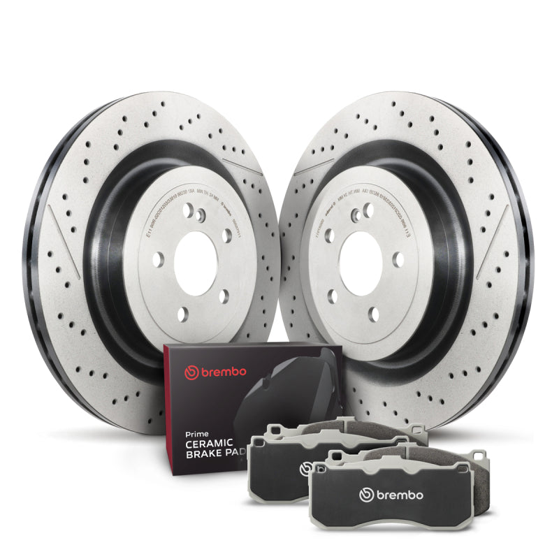 Brembo OE Brembo OE Rear Disc Brake Kit (KT00B89)