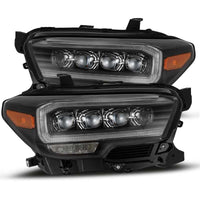 AlphaRex AlphaRex 16-20 Toyota Tacoma NOVA LED Projector Headlights Plank Style Black w/Activation Light (880707)