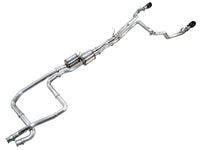 AWE Tuning AWE Tuning 2025+ RAM 1500 RHO 3.0 I6 TT 0FG Dual Rear Exit Cat-Back Exhaust - Diamond Black Tips (3015-33630)