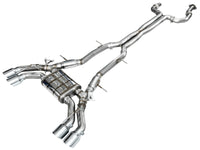 AWE Tuning AWE Tuning 2021+ Cadillac CT4-V Blackwing SwitchPath Exhaust - Chrome Silver Tips (3025-42436)