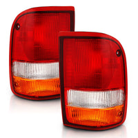 ANZO ANZO 1993-1997 Ford Ranger Tail Light Red/Clear (OE) (311310)