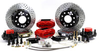 Baer Brakes Baer Brakes Ford Mustang II Spindles STD Studs 11in SS4+ Front SDZ Brake Kit - Silver (4261360S)