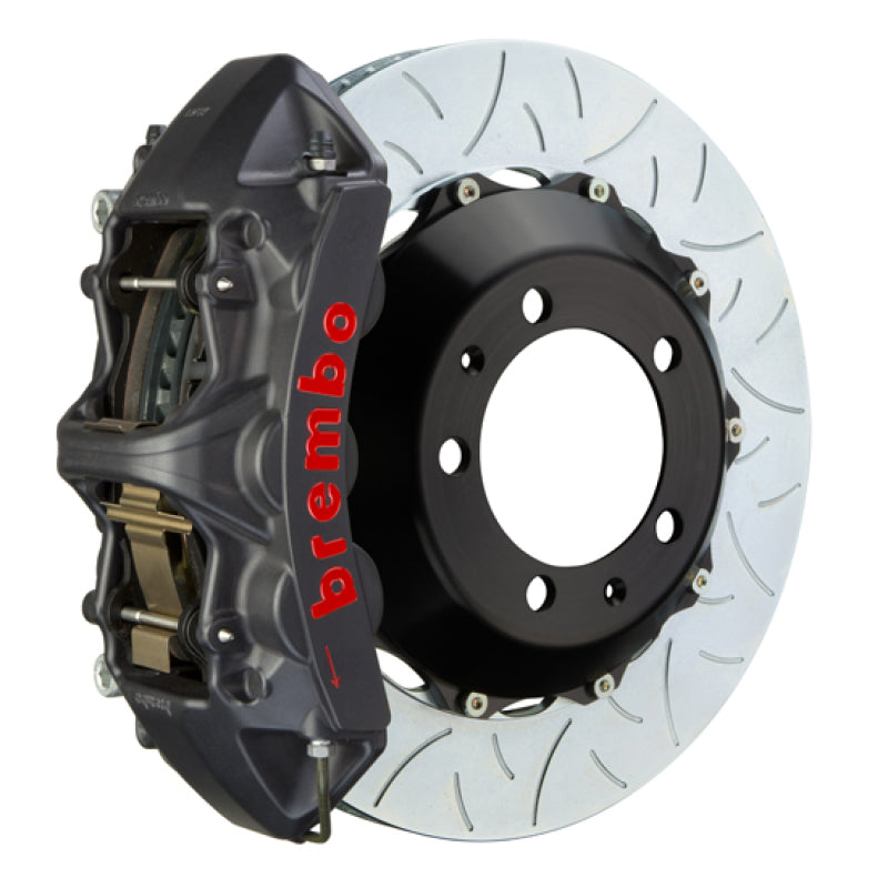 Brembo Brembo 22+ Golf R/22+ S3 Front GTS BBK 6 Piston Cast 380x34 2pc Rotor Slotted Type3-Black HA (1N3.9081AS)
