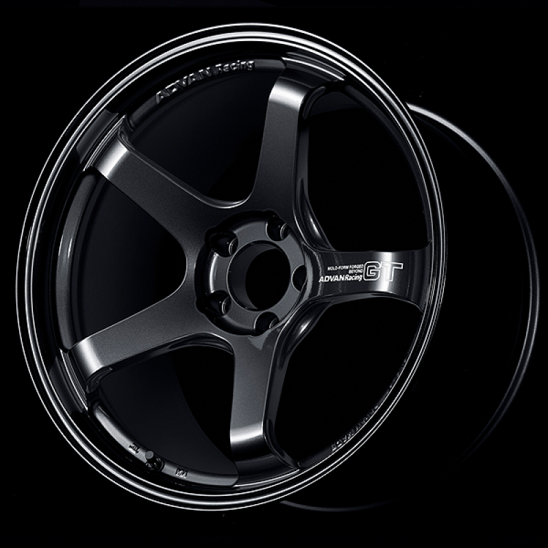 Advan B Advan GT Beyond 17X8.0 / +45 Offset / 5x100 BC / +45mm Bore / Racing Titanium Black (YAQB7G45DTB)