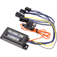 Badlands Badlands 2014+ Sportster CAN/Bus Hard Wire Illuminator w/ Single Center Taillight (ILL-CB-B)