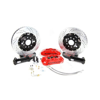 Baer Brakes Baer Brakes C5/C6 Corvette Based Spindles & Hubs 14in Pro+ Front SDZ Brake Kit - Black (4301352B)