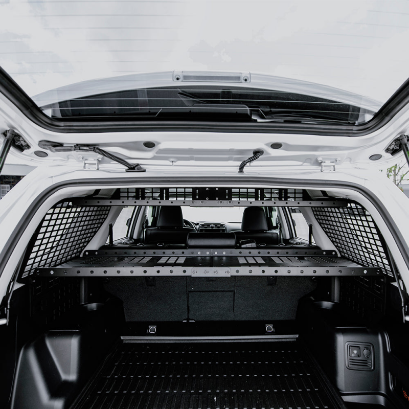 Cali Raised Cali Raised 10-24 Toyota 4Runner Interior Rear Molle Panel - 2 Row Seating / Both Sides & Upper Tray (CR3599)