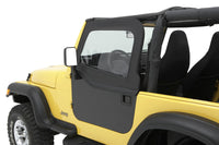 Bestop Bestop 80-86 Jeep Cj7 / 87-95 Wrangler YJ Element Upper Doors (Black Denim) (51795-15)