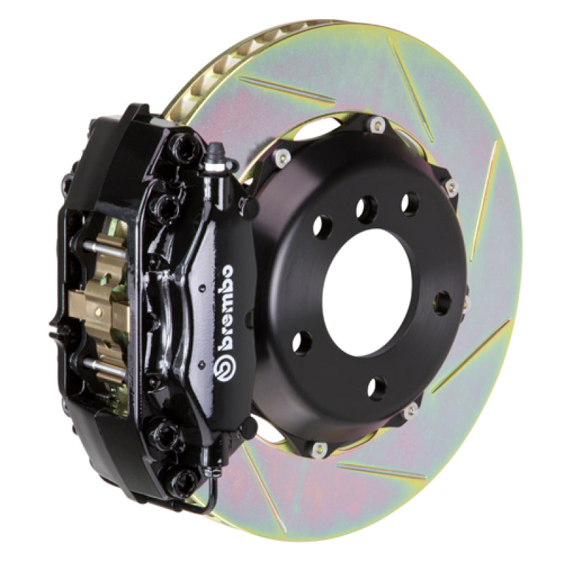 Brembo Brembo 00-02 RS4 Rear GT BBK 4 Piston Cast 2pc 328x28 2pc Rotor Slotted Type-1-Black (2C2.6015A1)