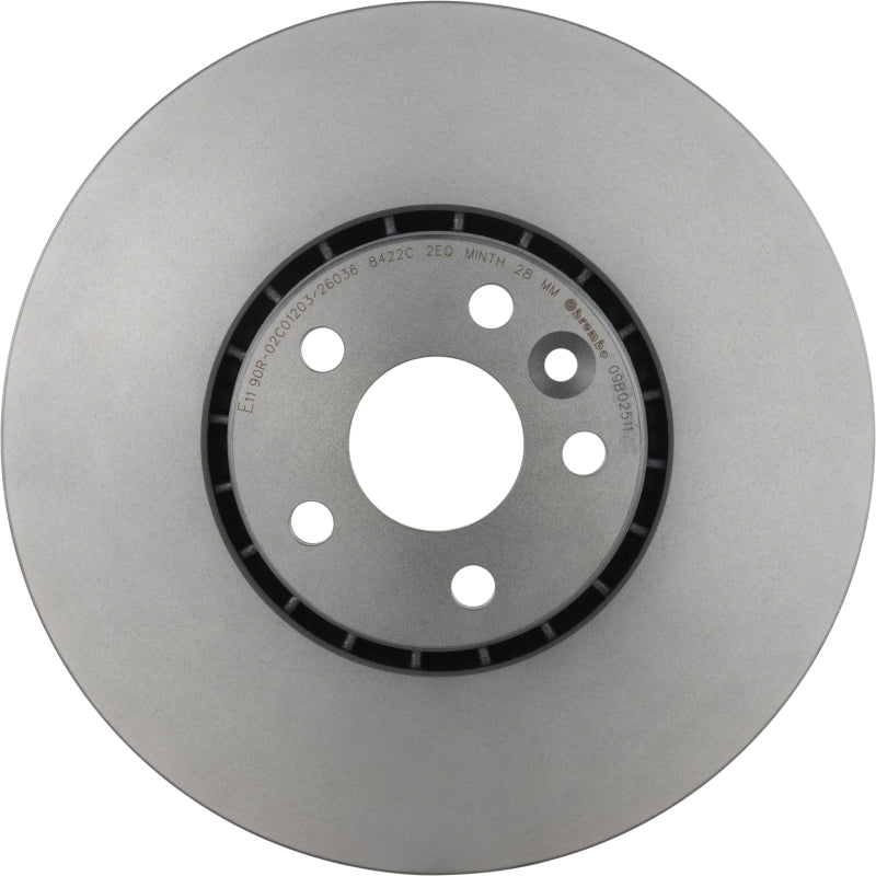 Brembo OE Brembo 10-15 Volvo XC60 Front Premium UV Coated OE Equivalent Rotor (09.B025.11)