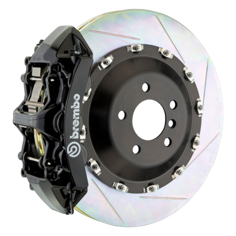 Brembo Brembo 18+ SQ5 (FY) Front GT BBK 6 Piston Cast 405x34 2pc Rotor Slotted Type-1-Black (1T2.9507A1)