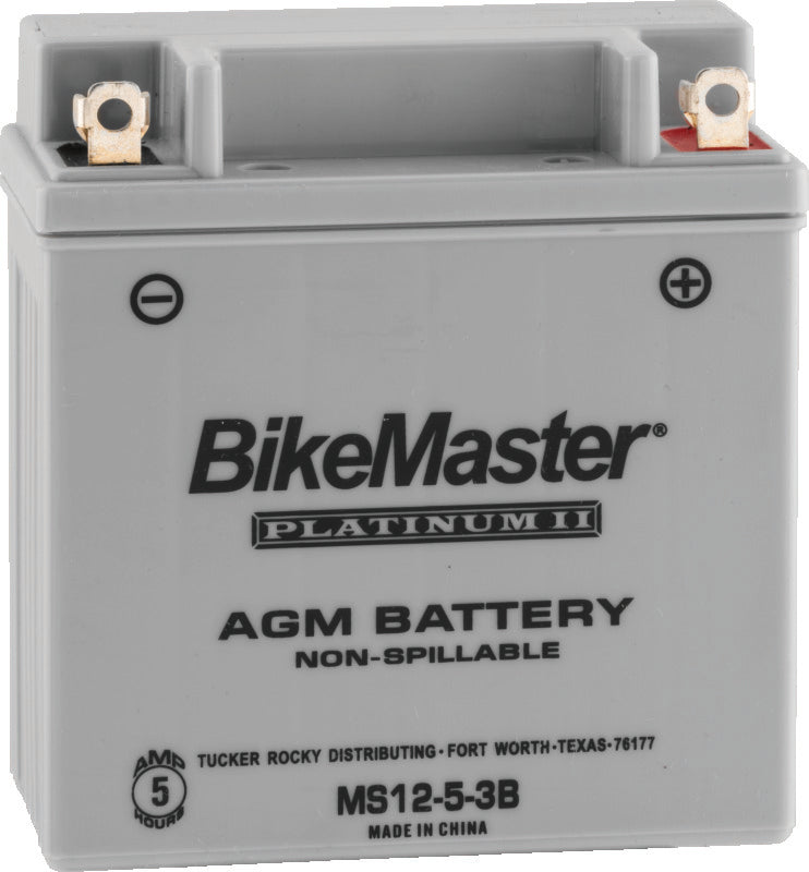 BikeMaster G BikeMaster AGM Battery - MS12-5-3B (780735)