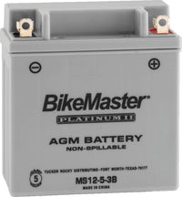 BikeMaster G BikeMaster AGM Battery - MS12-5-3B (780735)