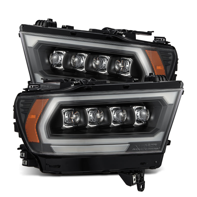 AlphaRex AlphaRex 19-23 Dodge Ram 1500 (No Clsc/Ltd/TRX) NOVA-Series Proj. Headlights Black (Req. Converter) (880578)