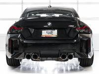 AWE Tuning AWE Tuning 23-24 BMW G87 M2 Track Edition Exhaust - Chrome Silver Tips (3020-42487)