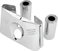 Bikers Choice Bikers Choice 86-08 FLST Chrome 5 Piece Tin Fork Cover Kit (491362)