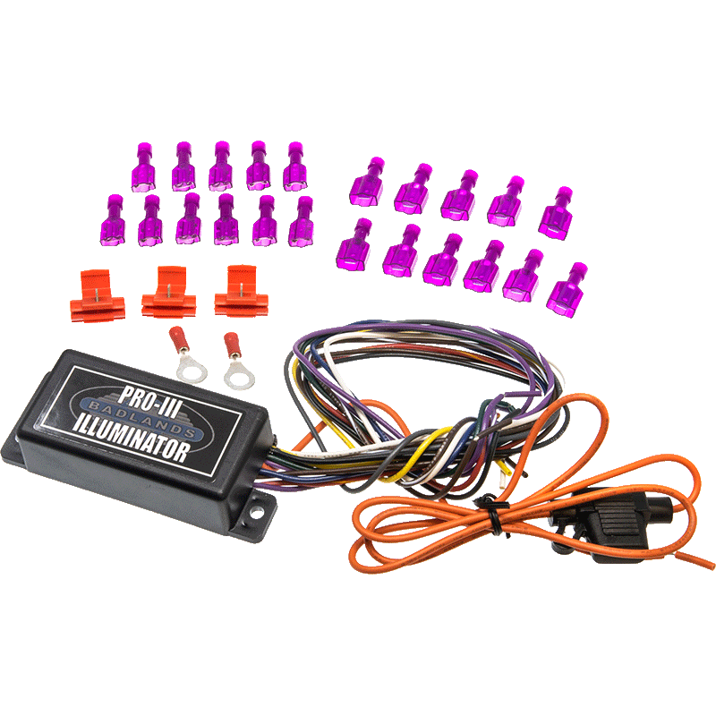 Badlands Badlands Hard-Wire Illuminator - Custom Metric Applications Only (ILL-PRO-III-M)