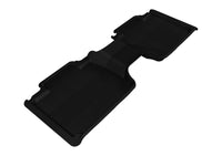 3D MAXpider 3D MAXpider 2012-2020 Toyota Tacoma Access Cab Kagu 2nd Row Floormats - Black (L1TY09121509)