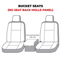 Covercraft Covercraft Endura Waterproof Polyester SeatSaver Custom Front Row Seat Covers (SS2559WFBK)