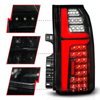 ANZO ANZO 15-20 Chevrolet Tahoe Sequential LED Tube Taillights Black (311468)