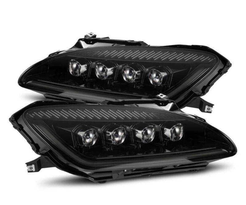 AlphaRex AlphaRex 99-09 Honda S2000 NOVA-Series Projector LED Headlights - Alpha-Black (880272)