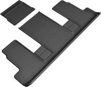 3D MAXpider 3D MAXpider 2018-2020 Chevrolet/Buick Traverse/Enclave Kagu 3rd Row Floormats - Black (L1CH08631509)