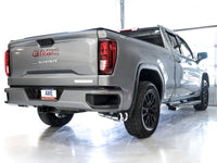 AWE Tuning AWE Tuning 4th Gen GM 1500 5.3L 0FG Cat-Back Dual Side Exit (Flat Bumper) - Chrome Tips (3015-22207)