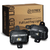 AlphaRex AlphaRex 22-25 GMC Sierra 1500 LED Fog Lights - White/Amber (210021)