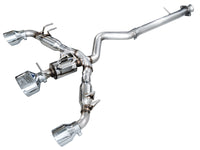 AWE Tuning AWE Tuning 23-24 Toyota GR Corolla Track Edition Cat-Back Exhaust - Chrome Silver Tips (3020-52472)