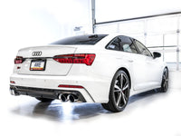 AWE Tuning AWE Tuning 19-23 Audi C8 S6/S7 2.9T V6 AWD Track Edition Exhaust - Chrome Silver Tips (3020-42101)
