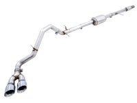 AWE Tuning AWE Tuning 4th Gen GM 1500 5.3L 0FG Cat-Back Dual Side Exit (Flat Bumper) - Chrome Tips (3015-22207)