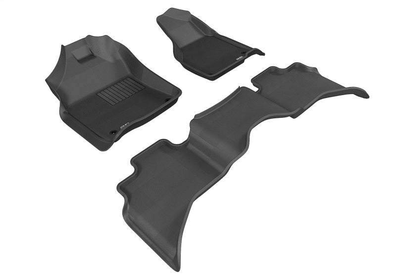 3D MAXpider 3D MAXpider 12-24 Dodge Ram 1500 Quad Cab / Ram Classic Quad Cab Kagu Black Full Set (2 EYELETS) (L1DG01901509)