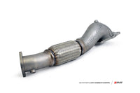 AMS AMS Performance 08-15 Mitsubishi EVO X Widemouth Downpipe w/Turbo Outlet Pipe (AMS.04.05.0001-1)
