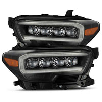 AlphaRex AlphaRex 16-20 Toyota Tacoma NOVA LED Projector Headlights Plank Style Black w/Activation Light (880707)