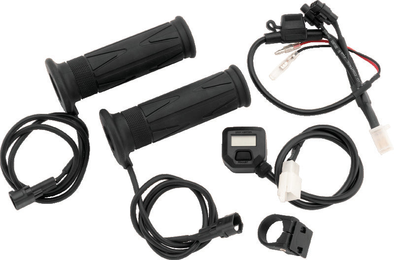 BikeMaster BH BikeMaster 7/8in Heated Grips w/ LCD Switch (266282)