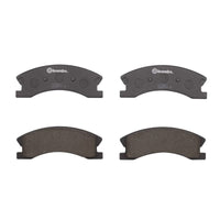 Brembo OE B Brembo 99-04 Jeep Grand Cherokee Front Premium NAO Ceramic OE Equivalent Pad (P37008N)