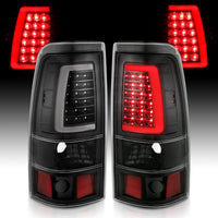 ANZO ANZO 2003-2006 Chevy Silverado 1500 LED Taillights Plank Style Black w/Clear Lens (311333)