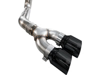 AWE Tuning AWE 21-25 Ford F150 (14th Gen Reg Cab) Cat-Back Exhaust - 4.5in Dual Side Exit Diamond Black Tips (3015-33145)