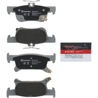 Brembo OE B Brembo 17-18 Buick Envision Rear Premium NAO Ceramic OE Equivalent Pad (P07011N)
