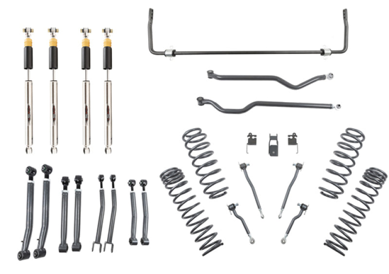 Belltech Kits Belltech 18-19 Wrangler Rubicon JL 4dr 4in. Lift Lift Kit (153205HKP)