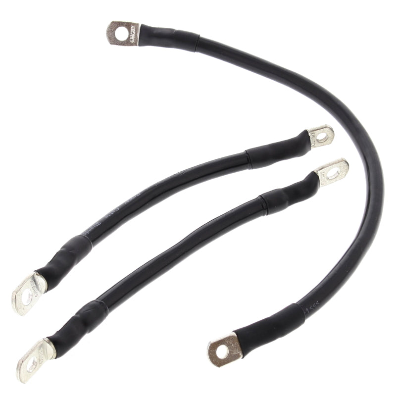 All Balls Racing All Balls Racing 95-98 Harley-Davidson FXD Super Glide Battery Cable Kit Black (79-3005-1)