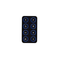 AEM AEM EV 8 Button Keypad CAN Based Programmable Backlighting (30-8400)