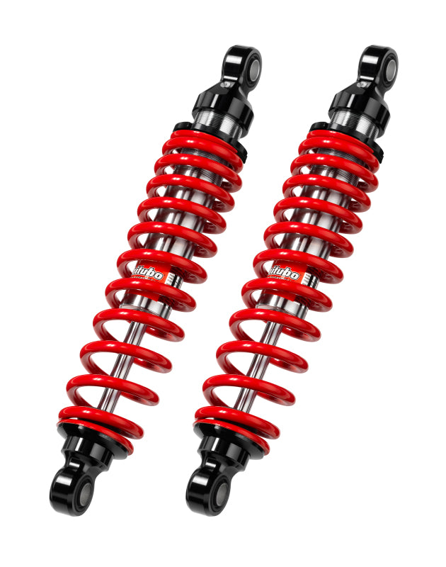 Bitubo Suspension Bitubo WMB0 Twinshocks Adjustable: Spring Preload, Length 386mm, Red Spring (SC203WMB01)